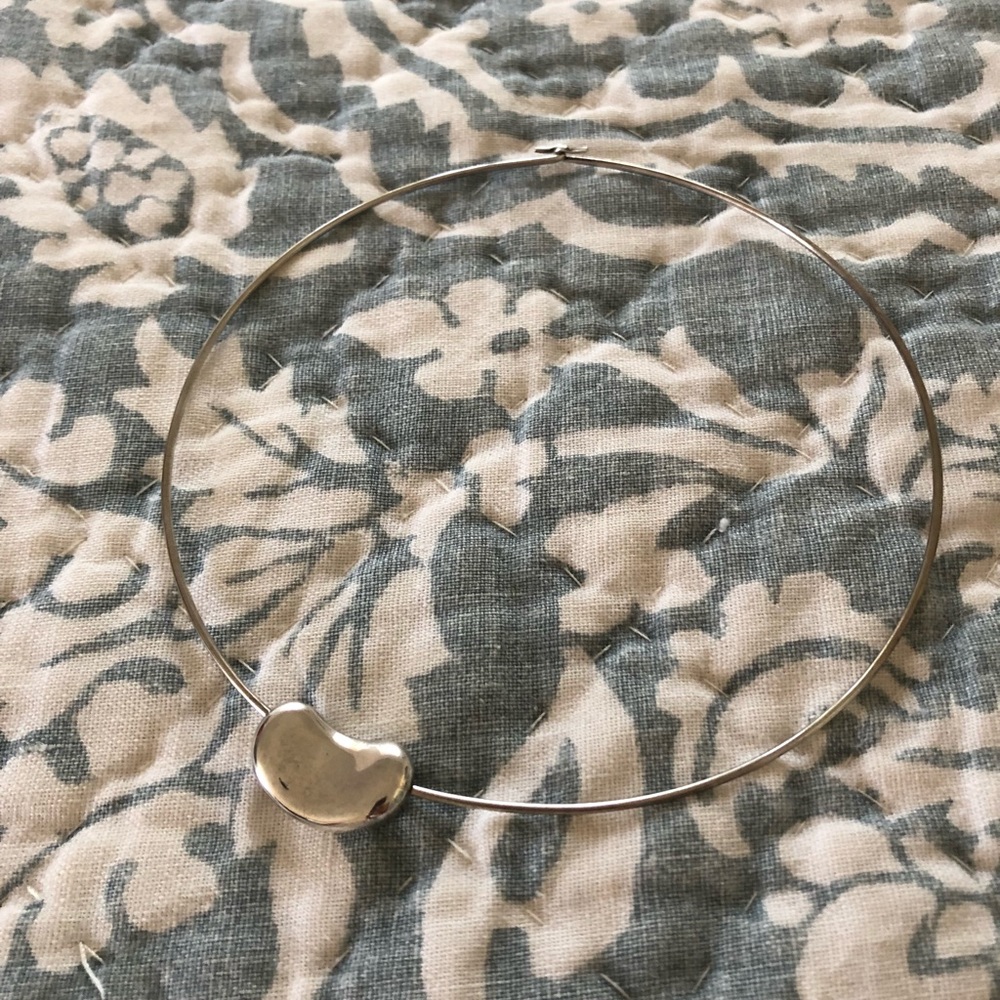 Tiffany and Co. Sterling Silver Bean Choker